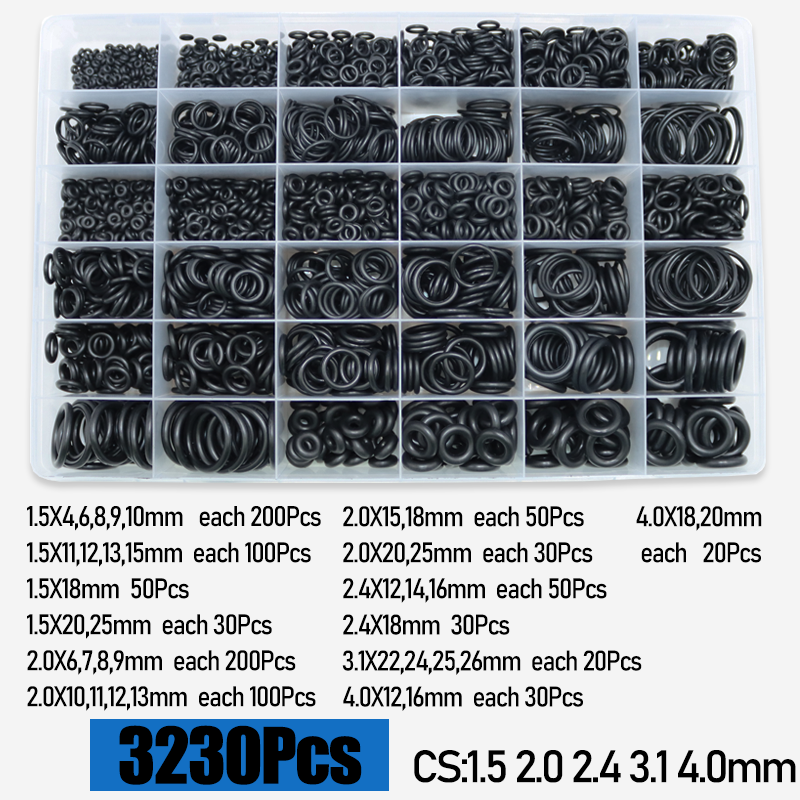 Wholesale Silicone Rubber EPDM NBR O-Rings Automotive Industry Heat Resistant Seal Rubber Products