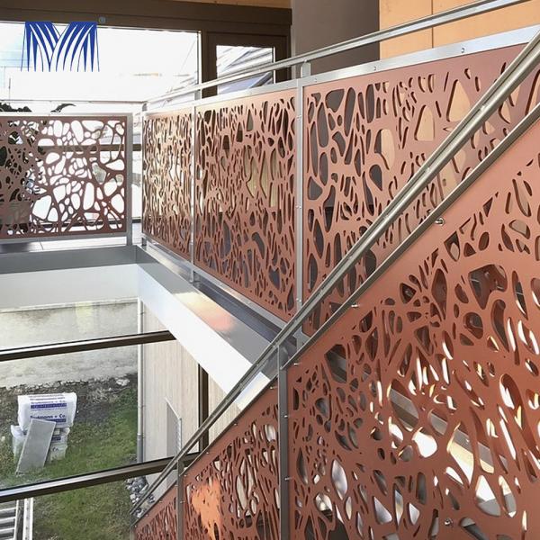 Анодированная алюминиевая лестничная перила водонепроницаемая лестница балюстрада ручка