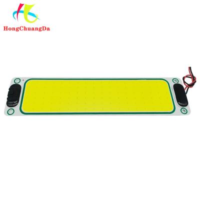 108 Beads Cob Truck Compartment Indoor Lamp Board 12V Car Reading Lamp Ultra Thin