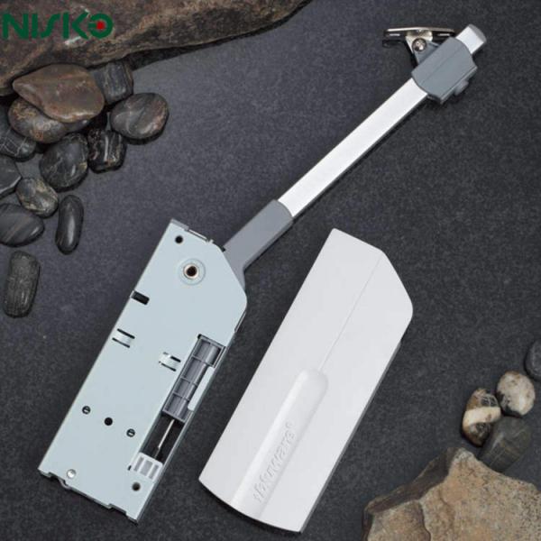 Flap de aleación de zinc permanecer hardware suave cerrar amortiguación para muebles personalizados