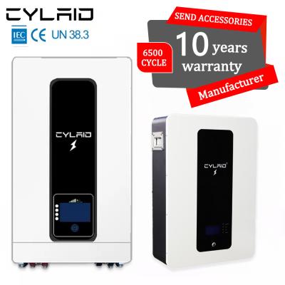 Batería de almacenamiento de energía para el hogar Cylaid 48V 100Ah 200Ah