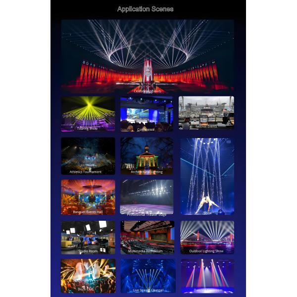 High-Brightness 19*40W LED Moving Head Light With IP65 Waterproof RDM & DMX512 Control