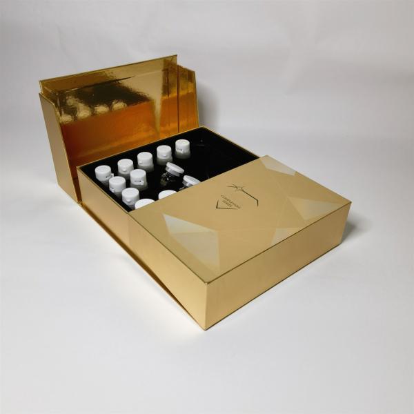 PMS Printed Cosmetic Box Kraft Paper Folding Corrugated Box Lamination FSC