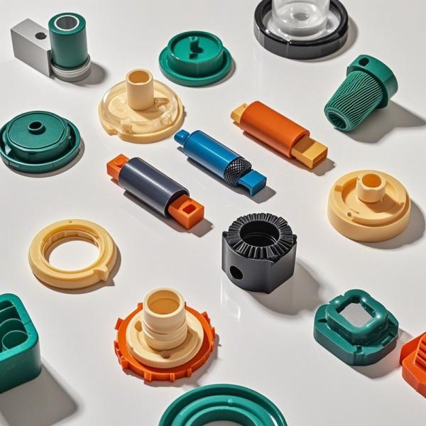 POM PEEK ABS Nylon PVC Chemical Resistant Overmolding Plastic Custom