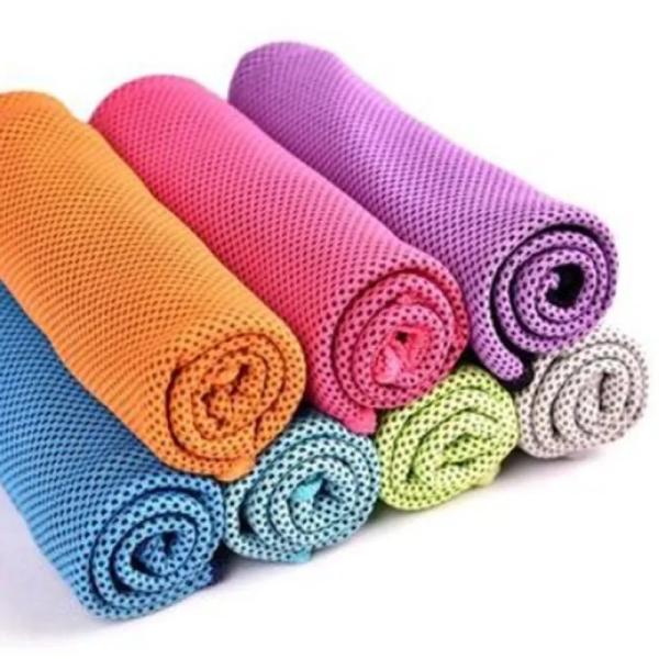 KILINE Keeps Body Temperature Lower Summer Cool Sports Towel Artifact Outdoor Sport Magic Travel Silicone Bag Ice Cooling Towel