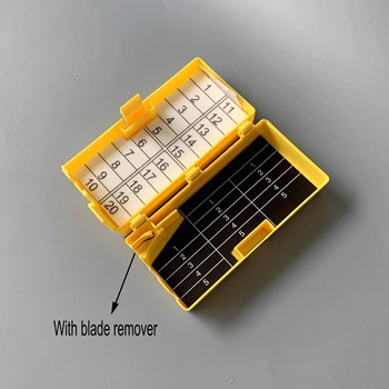 Коробки счетчиков иглы двойной стороны магнитные медицинские для операционной