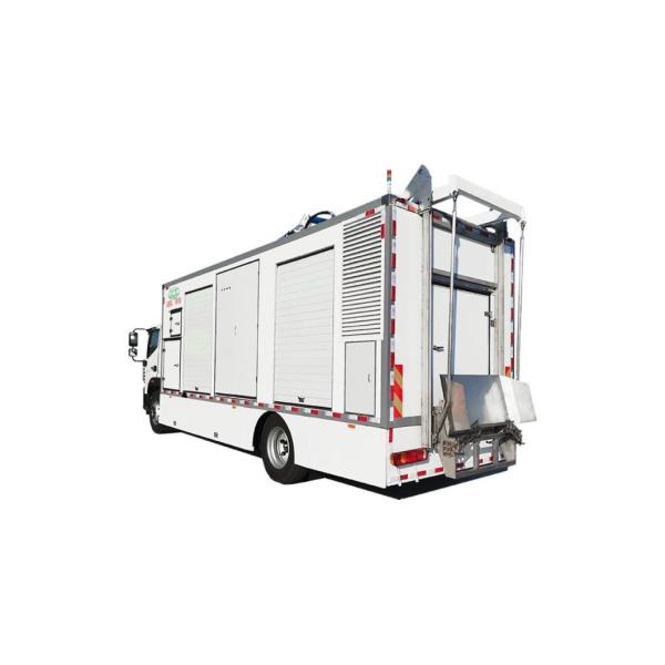 Vehicle Mobile Microwave Sterilization Equipment for Medical Waste Disposal 3t/D