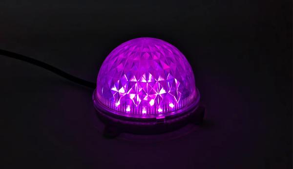 Mode de contrôle DMX512, point lumineux LED pixel étanche pour l'éclairage de façade et la décoration de parc à thème