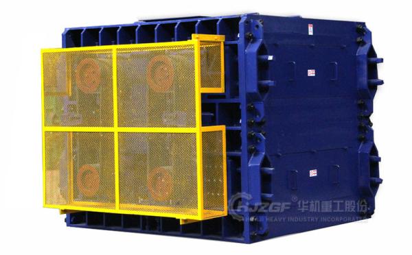 High Efficiency Coal Gangue Crusher Equipment With Three Crushing Rollers
