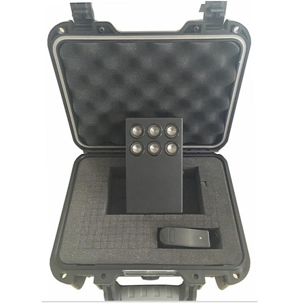 Portable Ultrasonic Audio Recording Jammer with 6 Transducer for Meeting Room