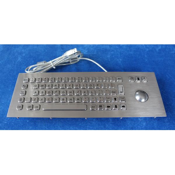Клавиатура Маунта панели 69 ключей, клавиатура нержавеющей стали с trackball MTB, OTB, LTB