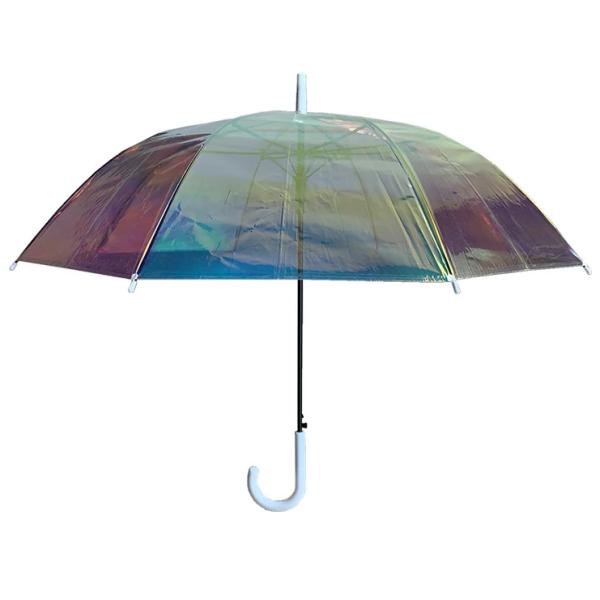 Adults Iridescent Color Changing Umbrella with Special Design and Glitter Reflective