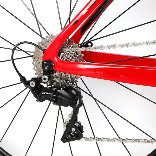 ISO9004 22 Speed Gears Carbon Fiber Road Bike SHIMANO 105 R7000