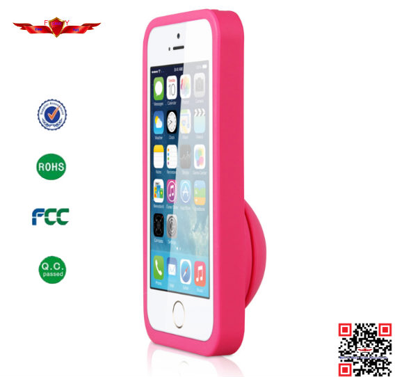 Newest Fashion Design Silicone TPU Cover Cases For Iphone 5G 5S With Megaphone Multi Color