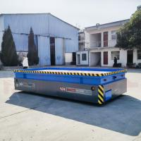 Plate-forme orientable de transport de 40 Ton Trolley With Hydraulic Lifting