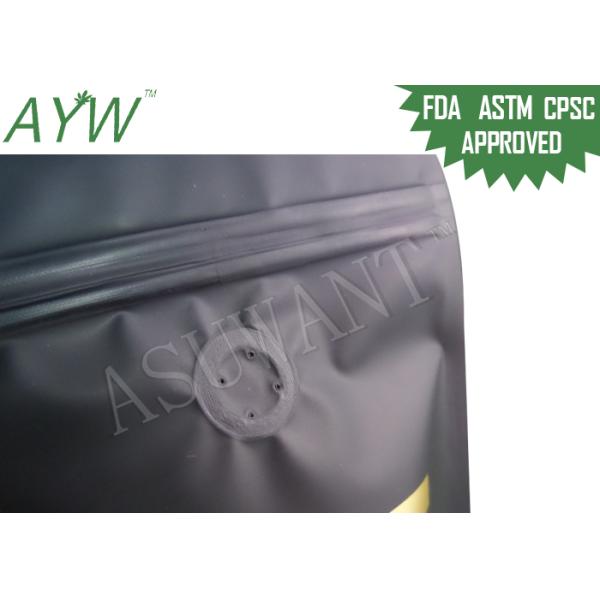 16oz k Black Coffee Tea Bags FDA Passed With Gravure Printing