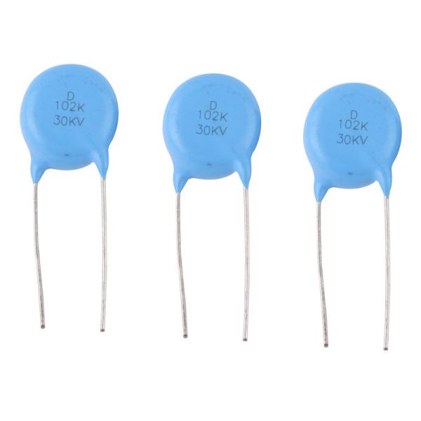 High Frequency 102 Ceramic Capacitor Disc 30KV  For Welding Machine