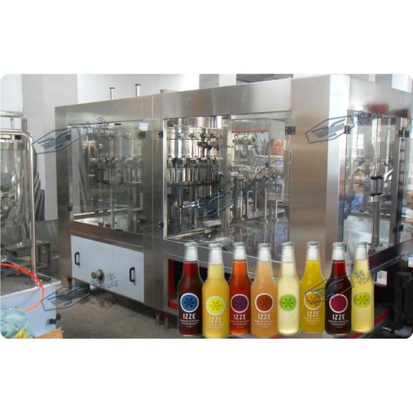 3 In 1 Monoblock Washing Filling Capping Machine For Juice Beverage / Wine
