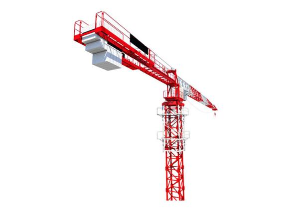 Construction Topkit Tower , Crane Flat Head Tower Crane 25ton Rated Lifting Capacity