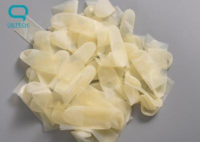 Berços de borracha naturais do dedo da sala de limpeza de 100%