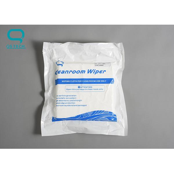 не простерилизованная чистая комната полиэстера пыли 120g/M2 свободная от обтирает 9x9in