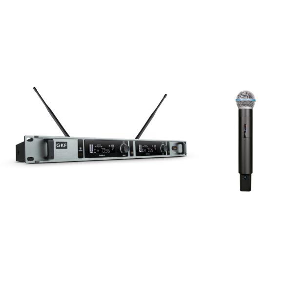600 Selectable Frequencies Wireless UHF Microphone Across 30MHz Bandwidth