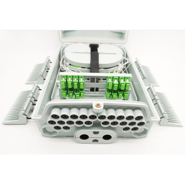 Noyau optique fait sur commande FTTH FTTA GPON du port 24 de la boîte de distribution de fibre de couleur 24