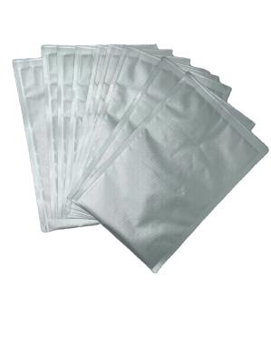 QS Waterproof Embossed Mylar Vacuum Sealer Bags Metalized Silver Resealable