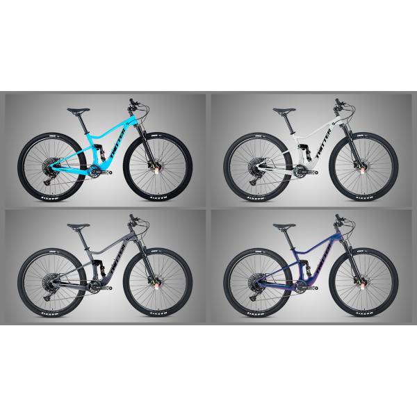 Carbbon Fiber 12S Dual Suspension MTB With Rockshox Rear Shox