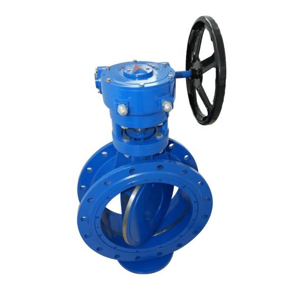 DN500 Pneumatic Motorized butterfly Valve Pn16 Price for Cement