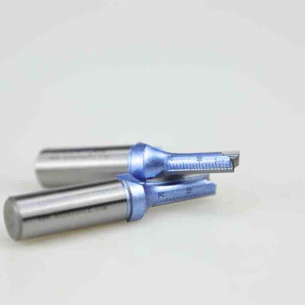 Fresa recta de doble flauta Arden Magic 3 con recubrimiento de estaño para aleación, para taladrado y fresado