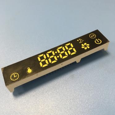 Low cost ultra white 7 segment led display module for kitchen hood /range hood