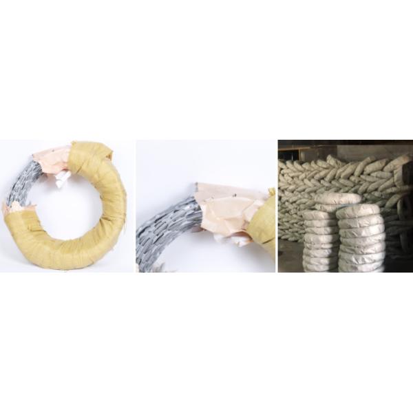 Bto-30 Galvanized Coil Diameter 450mm Concertina Barbed Tape