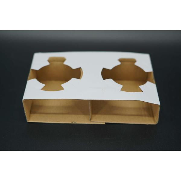 New Disposable Coffee Takeout Holder Cafe Milk Restaurant Packing Tools Holders Take Away Paper Cup Holder Tray