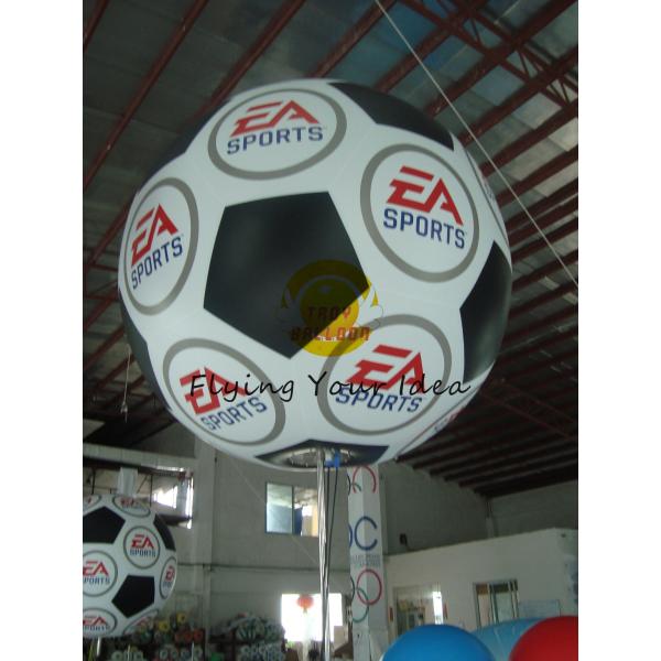 Impression gonflable de Digital de ballon d'éclairage de PVC 1.8m pour la célébration