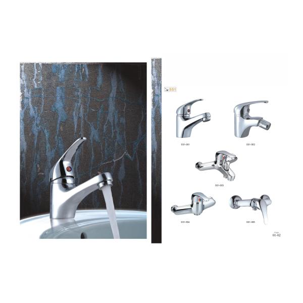 Ручка углового вентиля таза мытья OEM Faucet Bathroom плакировкой Chrome цинка