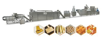 Maquinaria completa da transformação de produtos alimentares da máquina/petisco da extrusora do sopro da automatização