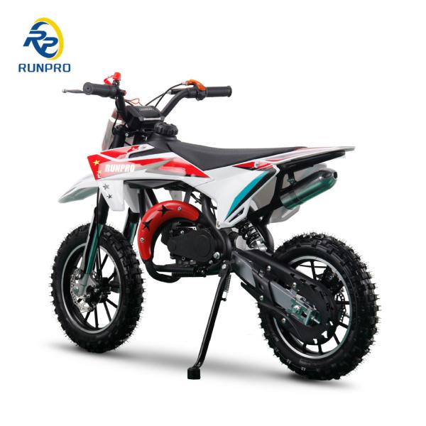 Motor Outro 49cc 2 tempos Mini Electric Start Dirt Bike para crianças Off Road Pit Bike