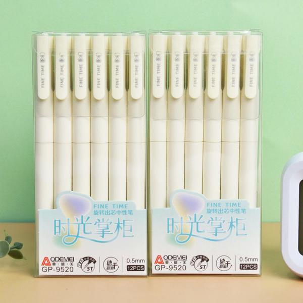 Creative Hourglass Rotating Neutral Pen ST 0.5mm Writing Student Neutral Pen