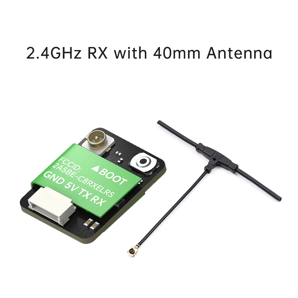 New IFlight ExpressLRS ELRS Nano 2.4GHz 868/900MHz Receiver 40mm 70 SMD Antenna Wifi Upgrade Built TCXO FPV Drones Accessories