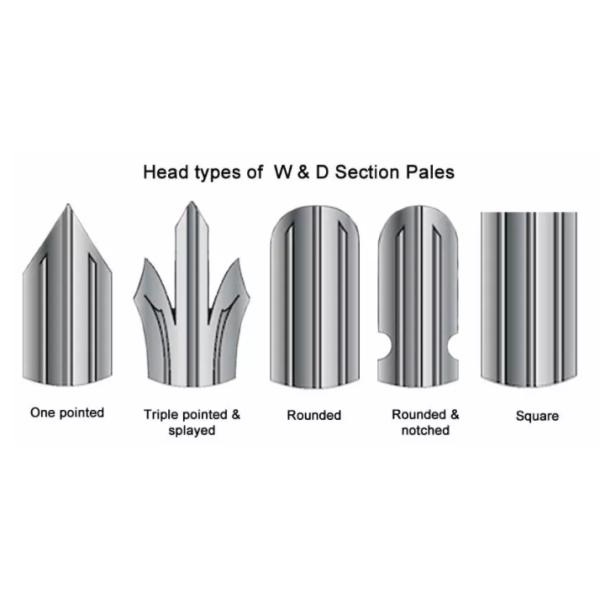 Окунутая загородка палисада TLWY гальванизированная высоким уровнем безопасности обшивает панелями горячее