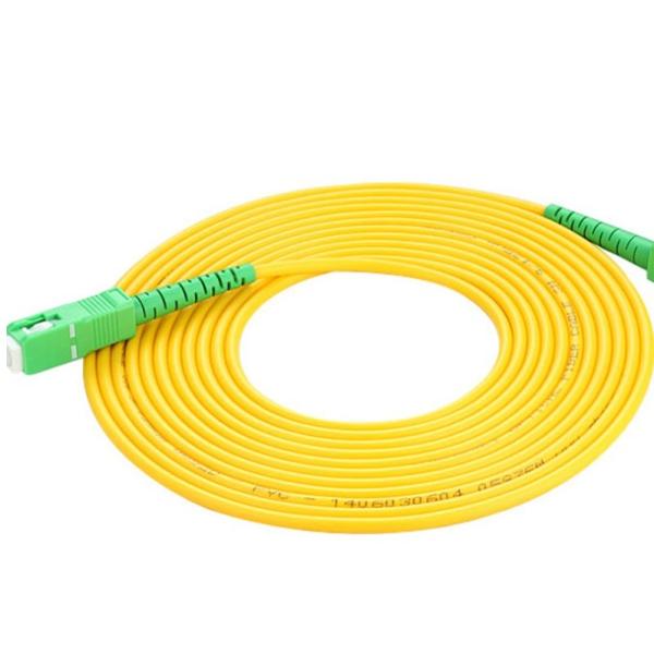 Single Mode G657A SC UPC APC Fiber Optic Patch Cord for Indoor Outdoor FTTH Network