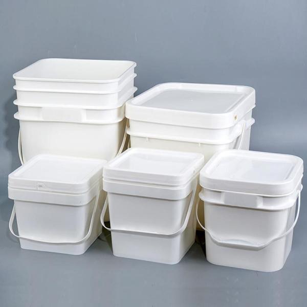 Cubo de plástico cuadrado para contenedor de basura para gatos 5L 6L 8L 12.5L