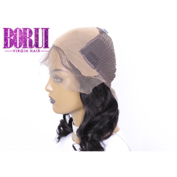 Combodian Human Hair Lace Front Wigs Unprocessed Cuticle Aligned 12a Loose Wave