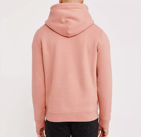 Regular Cotton Long Sleeve Pullover Hoodie Customized Logo Printing