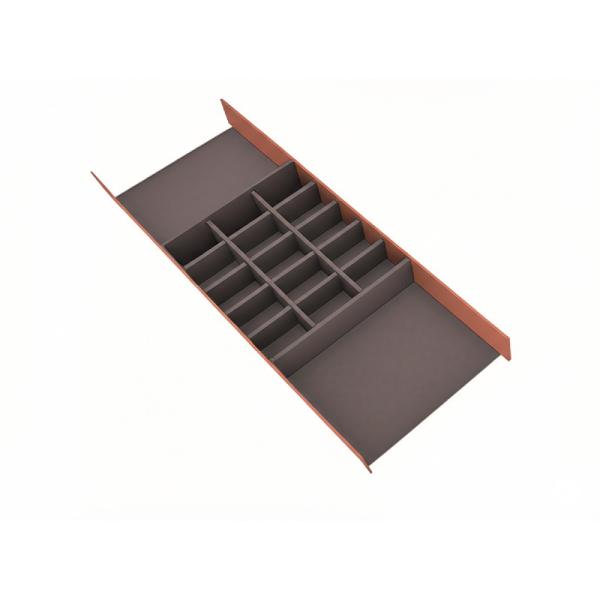 Lightweight Stackable Jewelry Drawer Organizer Handcrafted 17 Compartments
