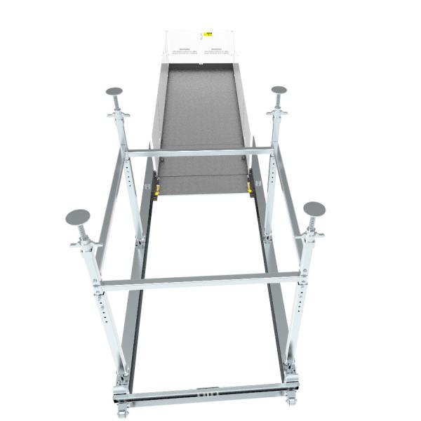 Crane Loading Deck with platform width from 2.2 to 4.2 meters and max load capacity of 5 tons for crane loading support