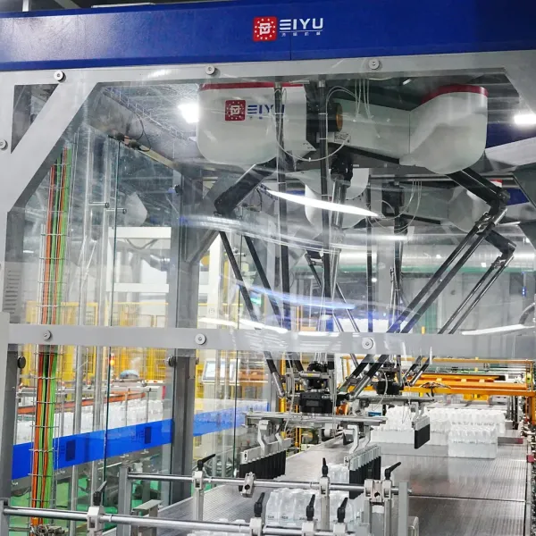 Automatic Gantry Palletizer Water Bottle Case Box Carton Palletizer