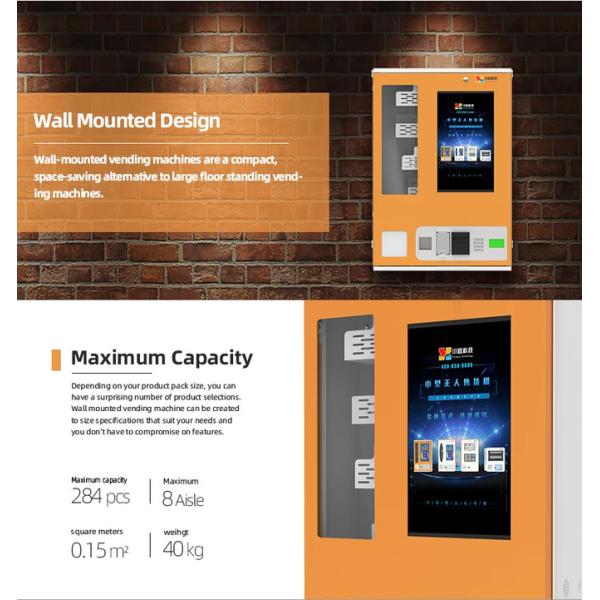 Chewing Gum Condom Wall Mounted Mini Vending Machine can With Coin Acceptor