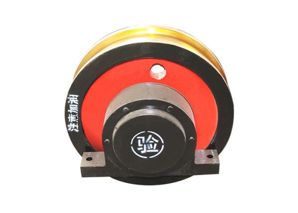 Industrial Crane Spare Parts / Steel Rail Wheel For Transfer Cart & Overhead Crane
